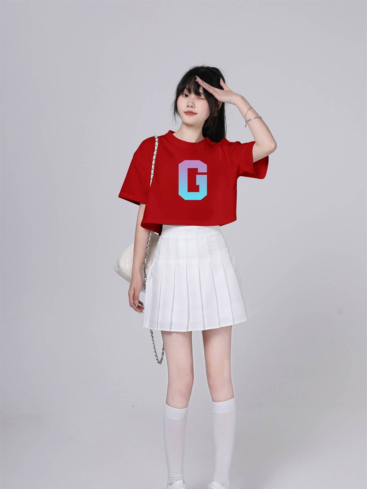 Women's team Lara team game la la la la la la la la lacaking service football baby dance student movement performance clothing