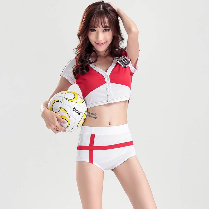 European cup sexy car model gaming basketball football baby gala cheerleader cheerleading team clothing women's set DS performance service
