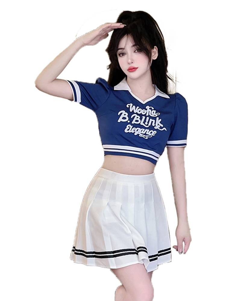 Student La team clothing adult basketball baby Lala team cheerleading youthful vitality dance performance suit