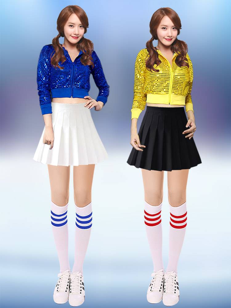 Adult female modern dance sequins cheerleading jazz dance performance service cheerleading exercise performance service