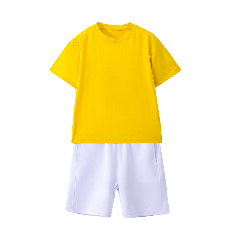 Children's dance performance elementary school students cheerleader sports meeting kindergarten graduation photos color collective jumping sugar Six 1