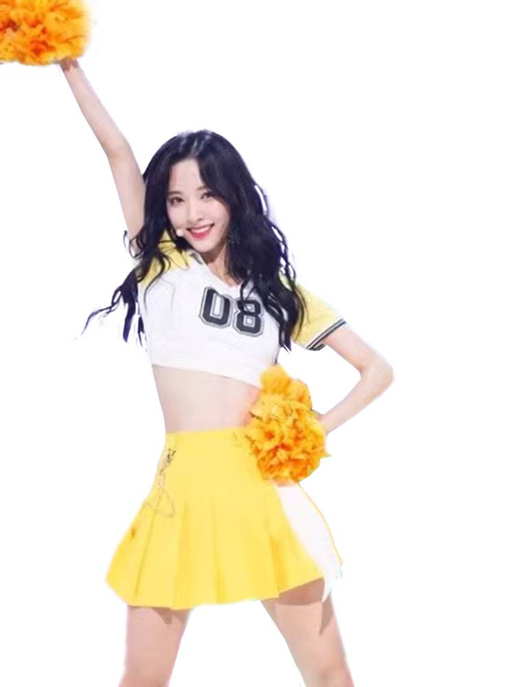 Women's team played basketball baby performance la la la la la la teamed dance clothing female student sports meeting performance service