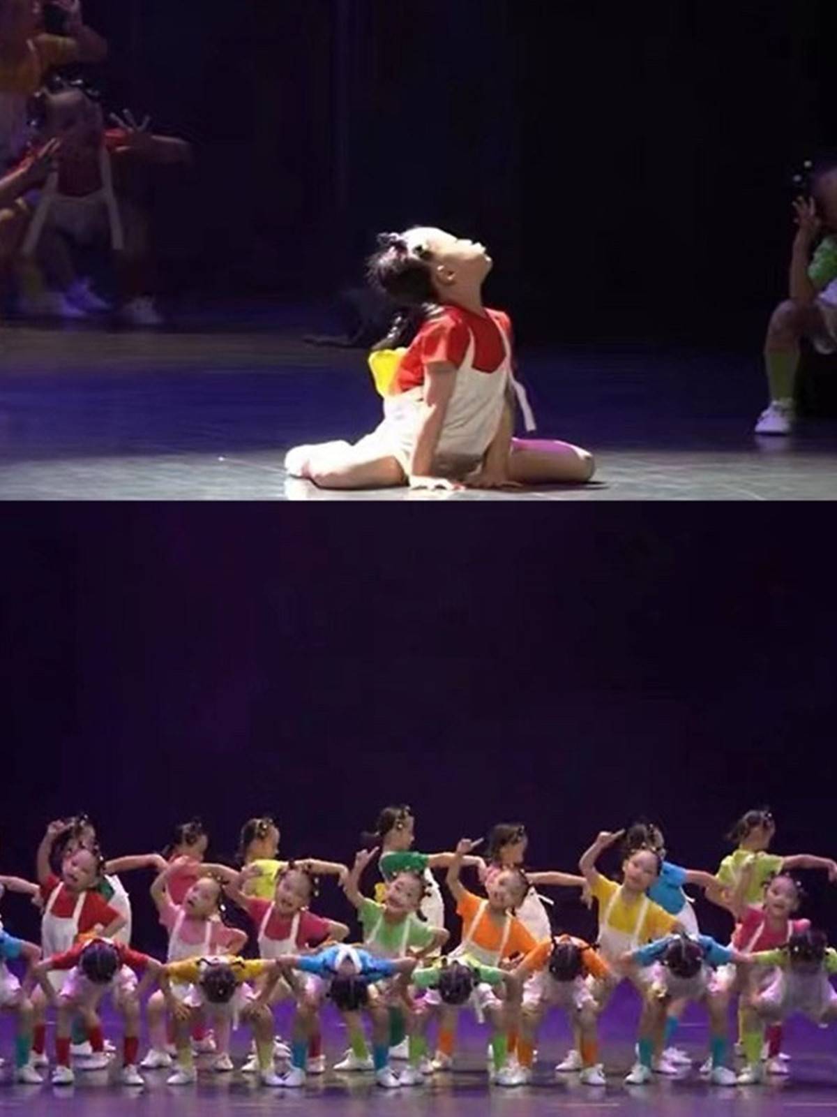 I am a jumping sugar performance service for young children's dance la la la la la la la lashes
