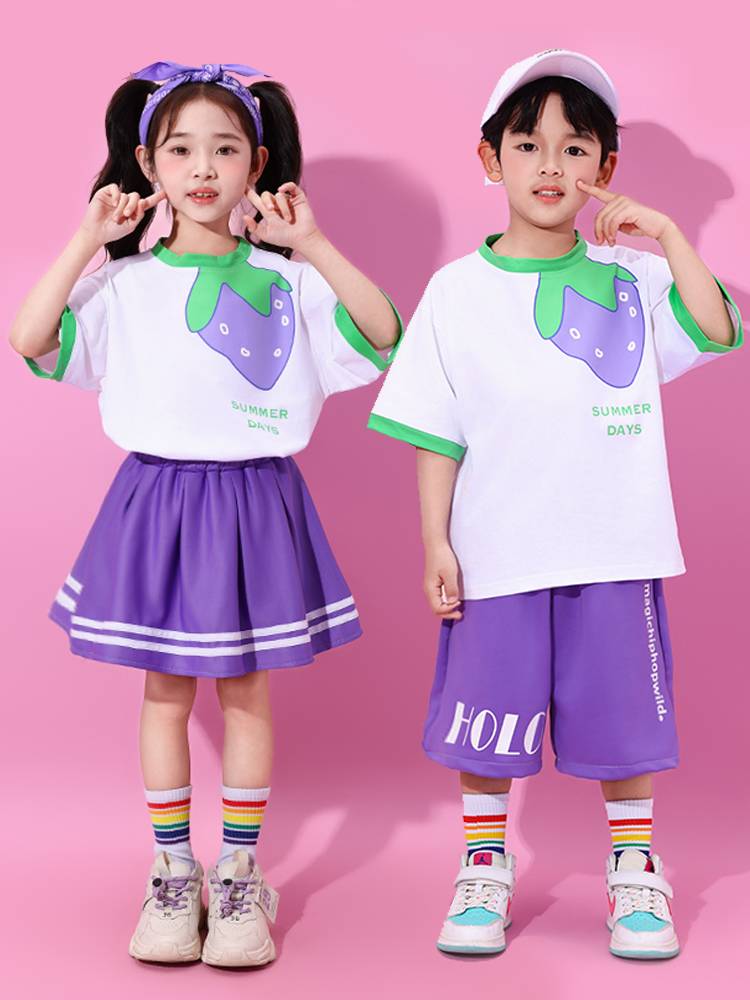 Liuyi Children's Performance Service Kindergarten Class Server La La Team Performance Service Primary School Games opening ceremony of clothing summer