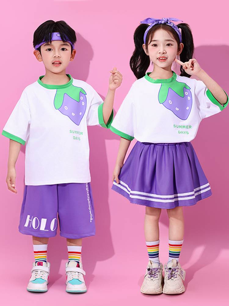 Liuyi Children's Performance Service Kindergarten Class Server La La Team Performance Service Primary School Games opening ceremony of clothing summer