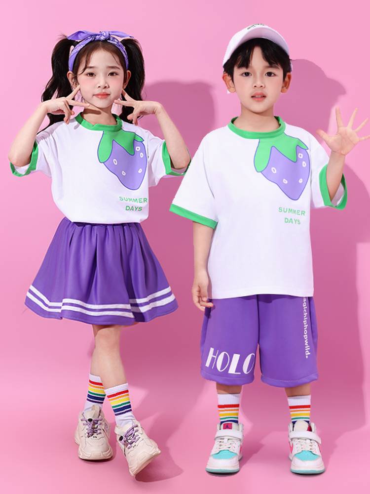 Liuyi Children's Performance Service Kindergarten Class Server La La Team Performance Service Primary School Games opening ceremony of clothing summer