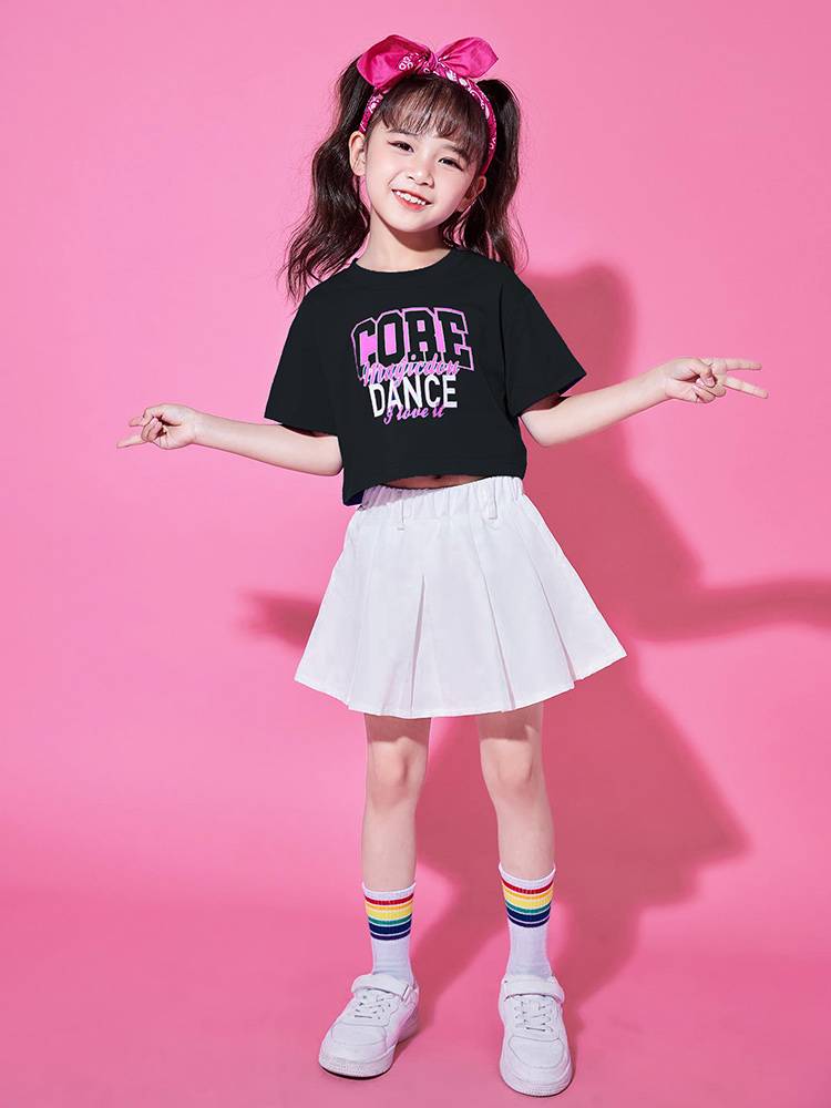Children's Children's La La Team Performance Service Street Dance Primary School Student Games Chorus Kindergarten Performance Clothing