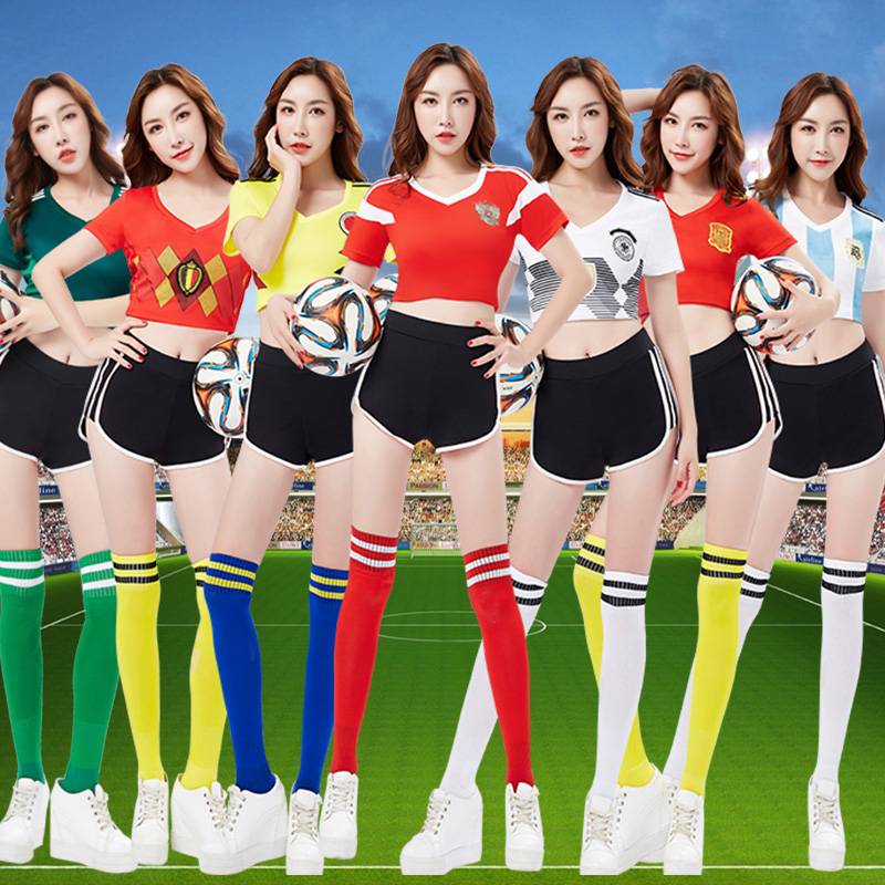 2024 World Cup Portuguese women's national team football baby jersey sexy cheerleader clothing DS performance service