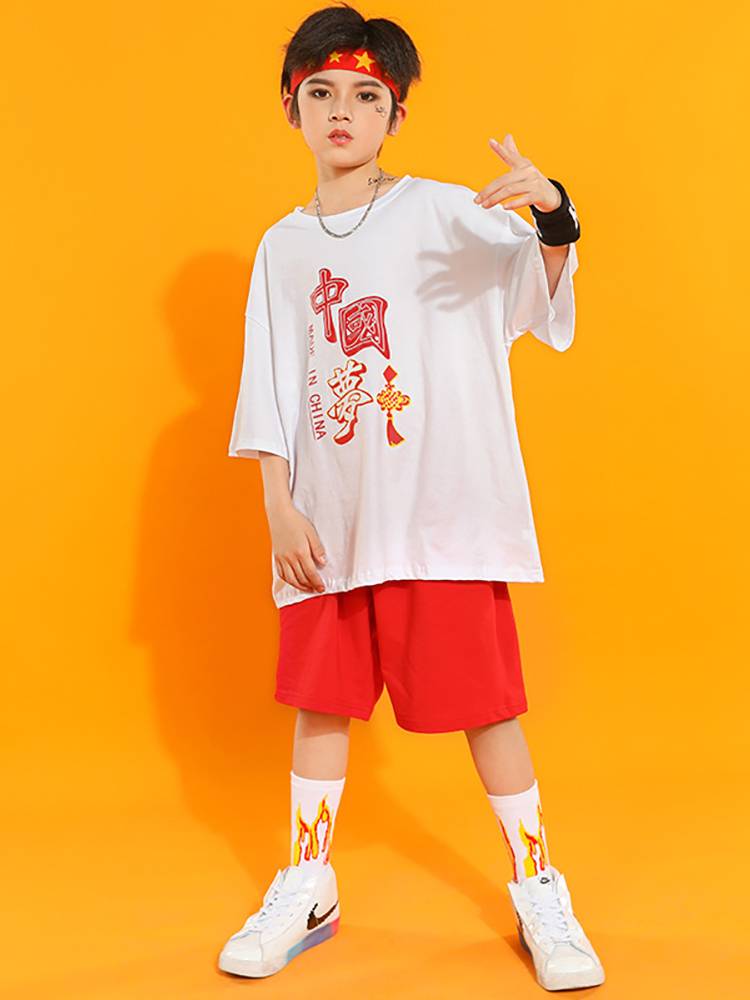 La La Ko La team performing hip -hop hip -hop hip -hop modern dance jazz dance Liuyi children performance clothing summer