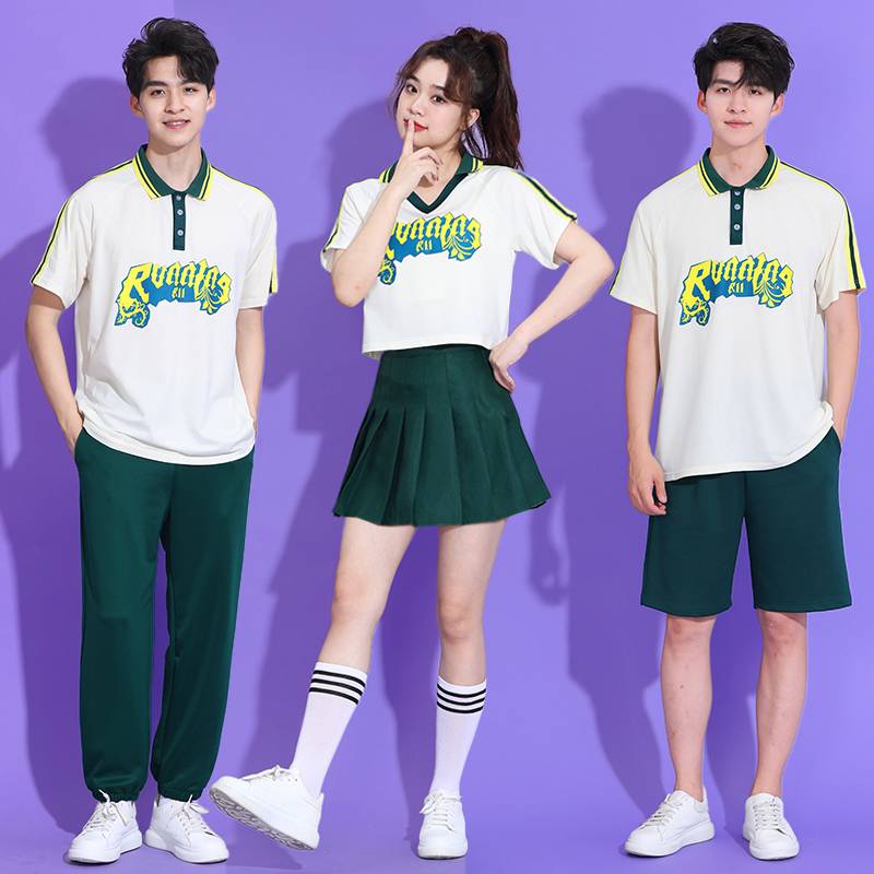 Autumn and winter cheerleader clothing women's team adult Lala team cheerleading song performance dance bodybuilding suits long sleeves