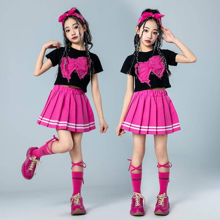 Children's Children's Children's Performance Game Games La La Team Performance Clothing Boy Street Dance Series Girl Jazz Dance