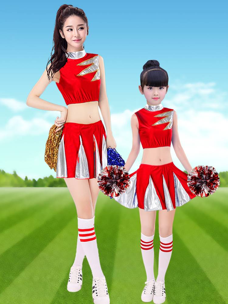 College Student Football Baby Lala team performing clothes Korean female group adult la la la la lacaking jazz dance watch show