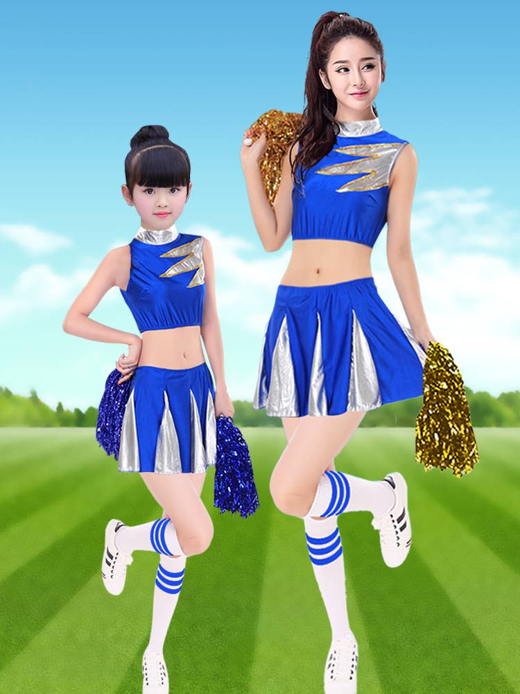 College Student Football Baby Lala team performing clothes Korean female group adult la la la la lacaking jazz dance watch show