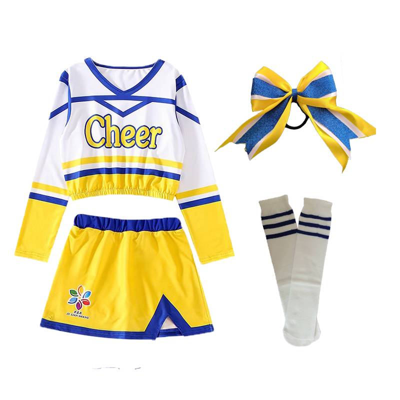 Children's Girl La Raid Performance Service Primary and Middle School Student Games Group Fedromes Age