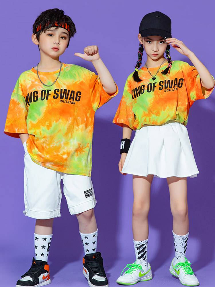 Children's cheerleading service chorus service primary school sports meeting la la la la lasses service kindergarten jazz dance clothing