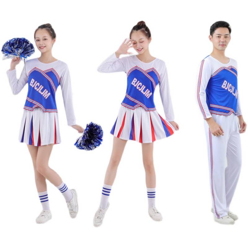 The new cheerleading team men and women adult cheerleading student Spring and Autumn Games performance service dance service rental lease