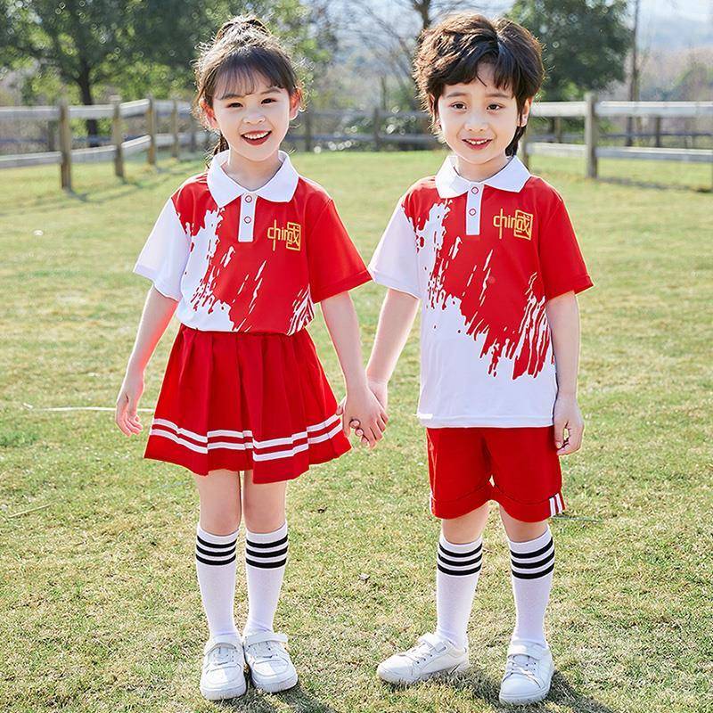 Children's Child Child Chorus Performance Services Kindergarten Service Primary School Student School Uniform Games opening ceremony La cheerleader clothing