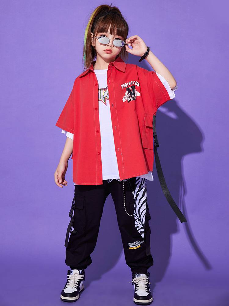 Children's cheerleading service service service kindergarten chorus service elementary school sports meeting opening ceremony jazz dance clothing