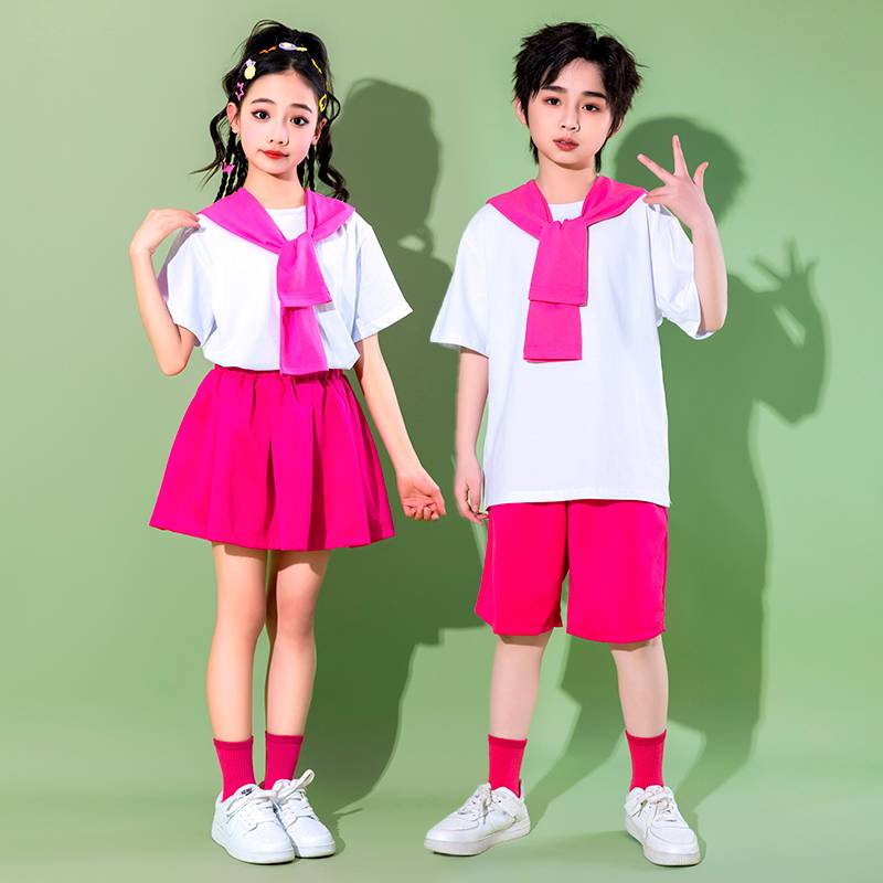 June 1 Children's Day Performance Clothing Graduate Shito Wary New Elementary Student La La Team Performance Games Lala Team