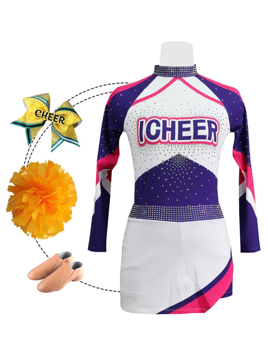 Custom Flower Ball La La Rubing Competition Children's La La Team Performance Dance Performance September 1 Open Elementary School