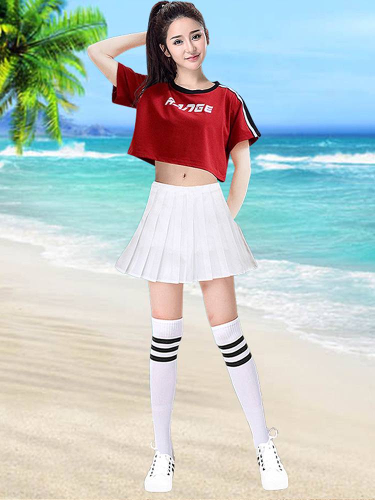 Jazz Clothing Women's Team Adult Football Baby La La La La La La La La La La Team Dance Performance Set