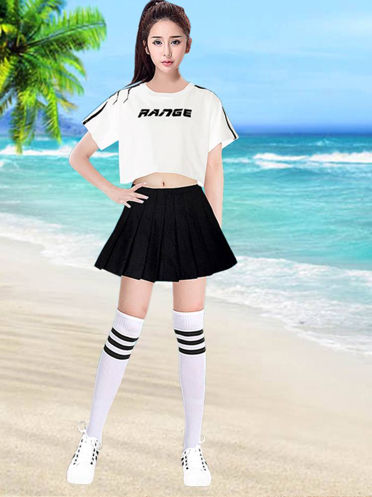 Jazz Clothing Women's Team Adult Football Baby La La La La La La La La La La Team Dance Performance Set