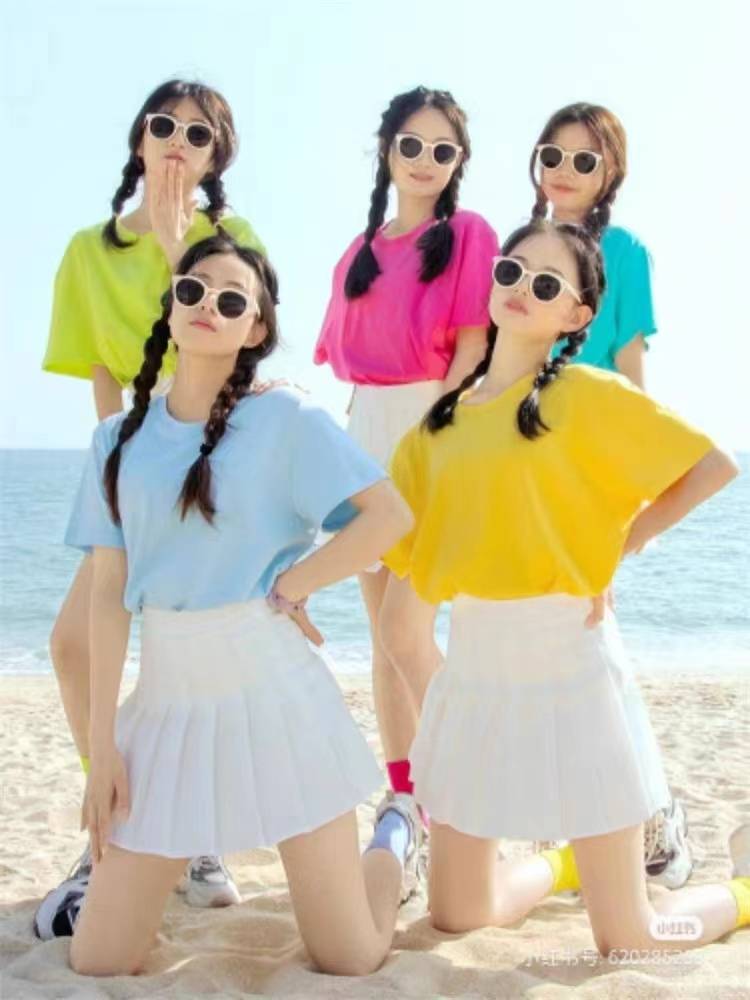 Lara team clothing female football baby youth sports fencing gymnastics gymnastics school group checker performance service