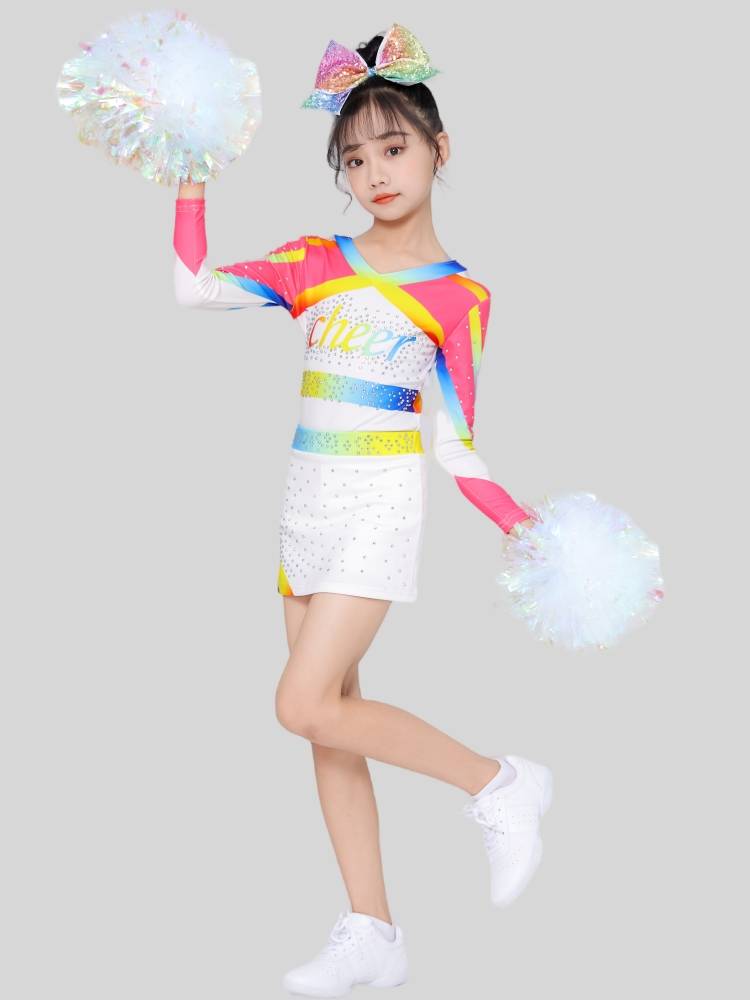 Children's Athletic Gymnastics Costume Children's Low Team Performance Female Games Professional Competition Dance Performance Clothing