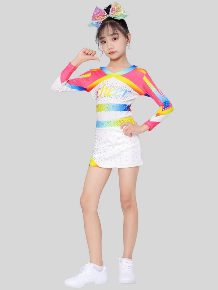 Children's Athletic Gymnastics Costume Children's Low Team Performance Female Games Professional Competition Dance Performance Clothing