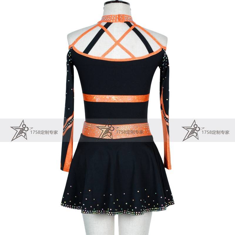Children La Raid performance service long -sleeved new girl Lala team performance dance service competitive service C00505