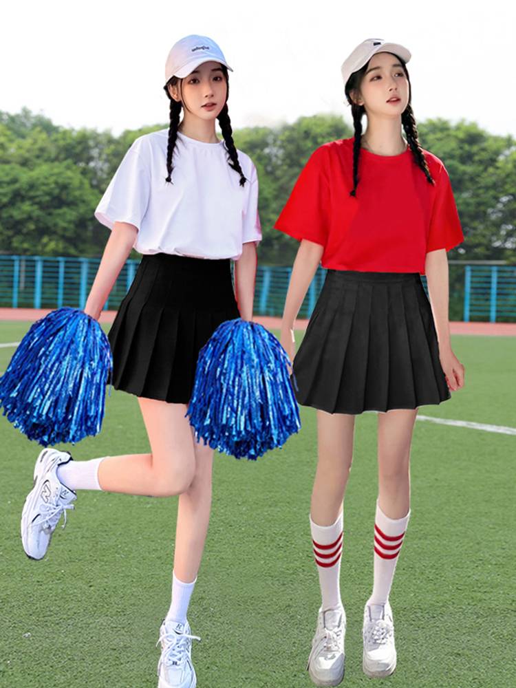 "Sports for high-school students in tennis games, a class dress for adult football, baby cheerleading summers."