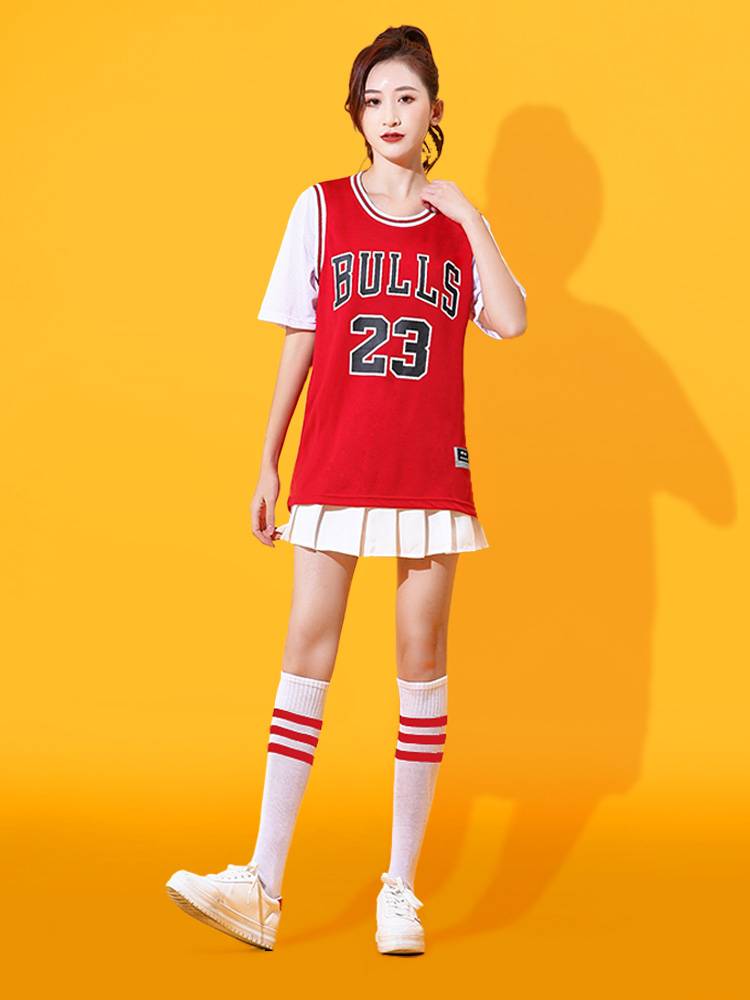 Student La team clothing women's team adult basketball baby Lala cheerleading youthful vitality dance performance service