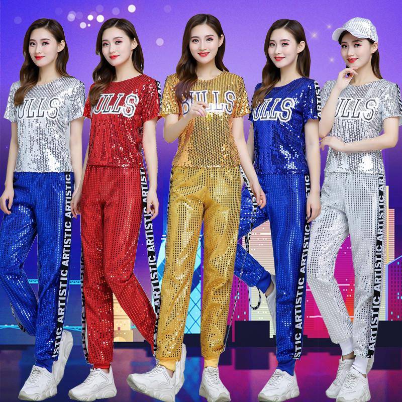 Modern dance performance service adult female hip -hop jazz ghost step dance service sequin