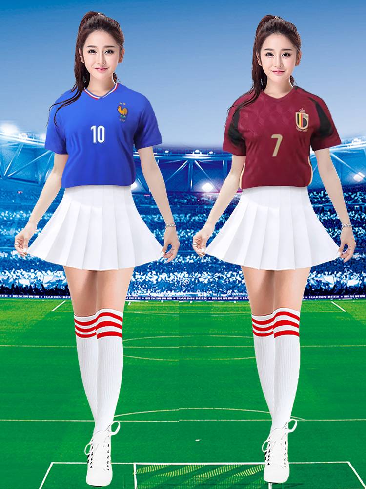 Adult La Team La La Fuck Dance Women's Jersey European Football Baby Cup Group Lara performance suit