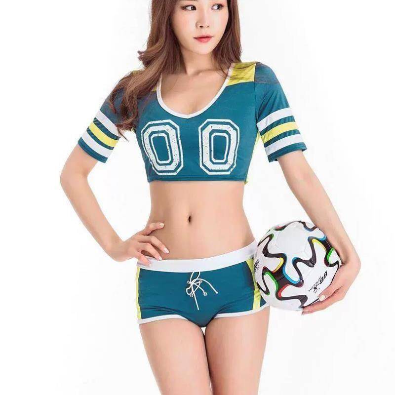 New manufacturers direct selling multi -color football baby photography photo service la la la cheales uniform nightclub stage performance