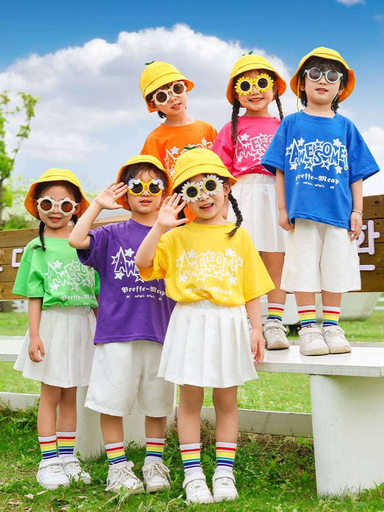 June 1st Performance Clothing New Kindergarten Candy Set Elementary School Games La La Team Performance Service
