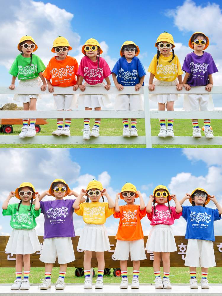 June 1st Performance Clothing New Kindergarten Candy Set Elementary School Games La La Team Performance Service