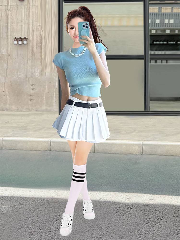 Women's group dance jazz performance service tide student Lara team performance Korean version cheerleading clothing women's uniform set