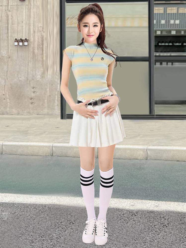 Women's group dance jazz performance service tide student Lara team performance Korean version cheerleading clothing women's uniform set