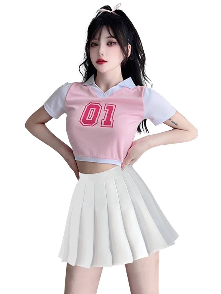 Girls' Group Performance Games Basketball Football Baby Set Adult La La La La La Fuck Dance Clothing