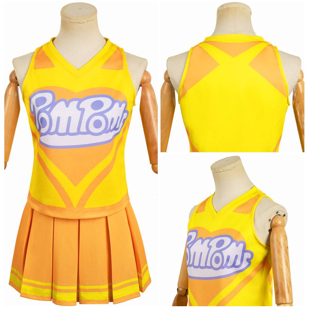 Become vegetables into Huamei Kong and the other COS clothing Xingnana Aviro yellow cheerleading team uniform