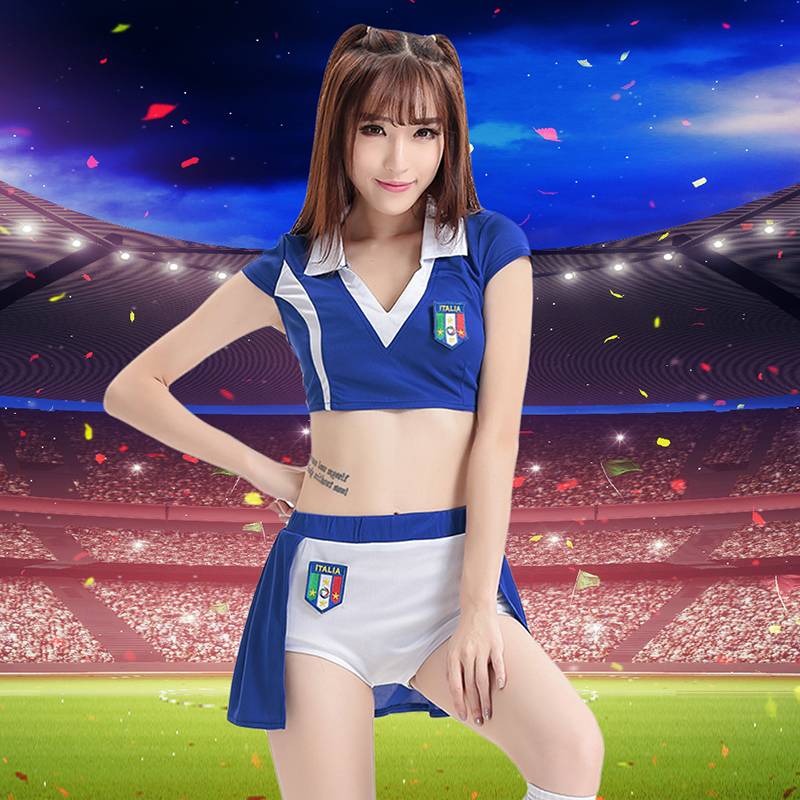 2024 European Football Baby Cup La La Fuck Fuck Fuck Women's Set Sexy Uniform Lala Team New DS Performance
