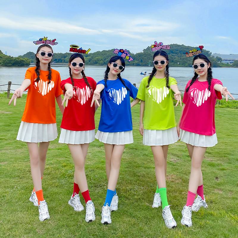 Adult cherleader service service service service - colored T from Games Graduation