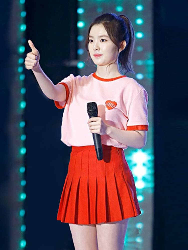 Summer Korean Women's Group Performance Service Lala Dance Performance Clothing Student Games Group La La Fun