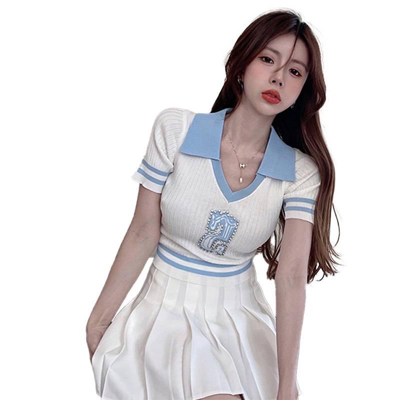 Girls' Team Modern Jazz Dance Dance Actor Group Performance Service Sexy La La Team Clothing Football Baby Uniform Set
