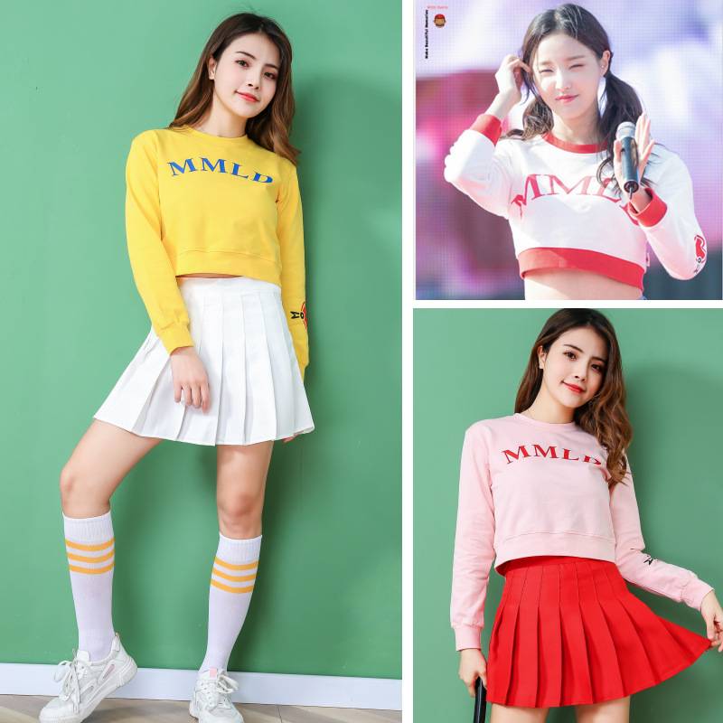 Cosmic Girl DS DS Player La La Set adult girl cheerleading performance clothing and dance performance service