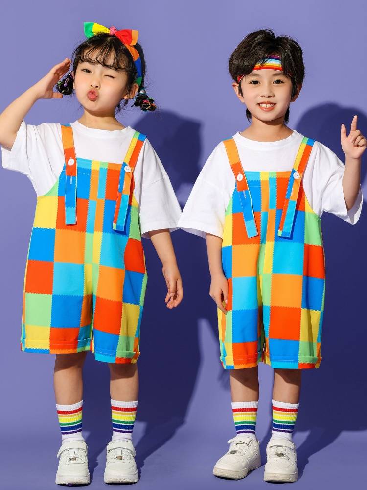 Liu Yizhen performance service service kindergarten Lala team dance dance class service cheerleading team performance service summer dress cute
