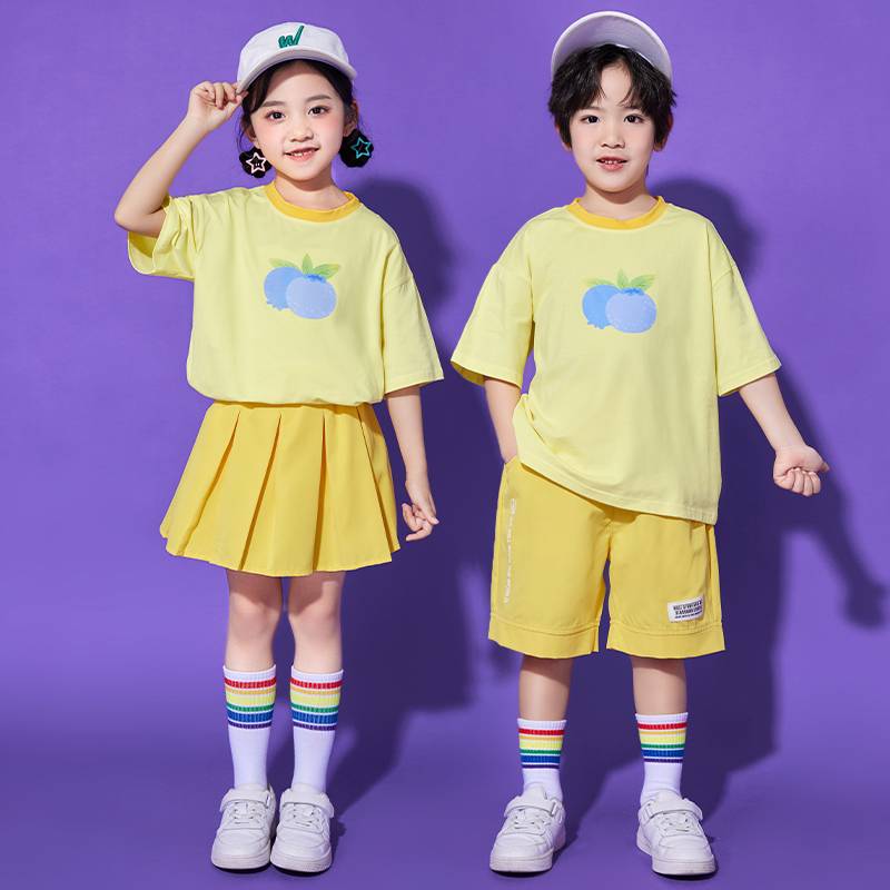 Liuyi Children's Cant Cuton Performance Service Graduation Garden Service La La Team Performance Service Group Gymnast Set Summer