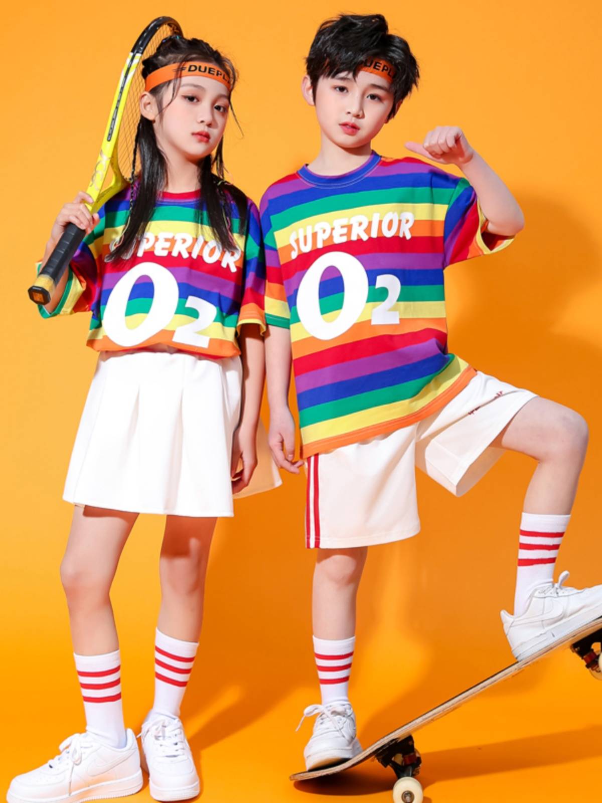 Primary school students' class service spring Games Lala team performance clothing jazz dance set children's cheerleading team performance service