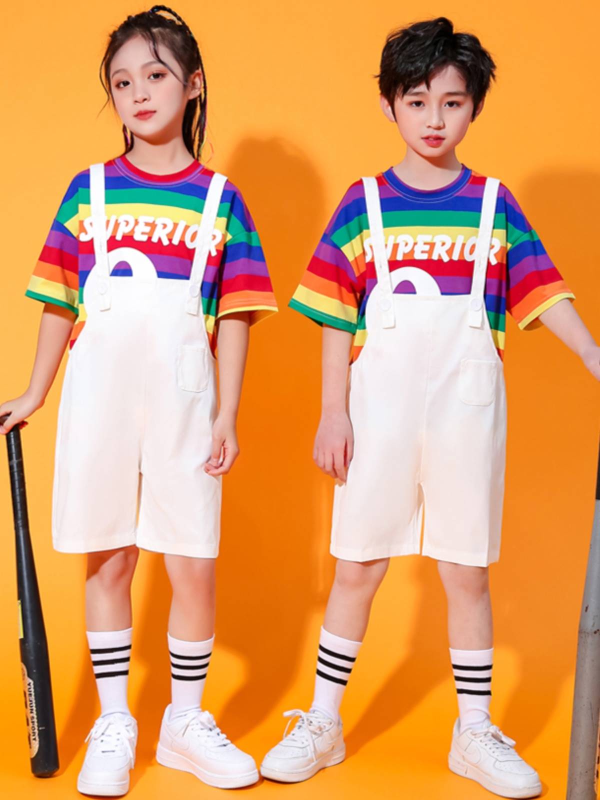 Primary school students' class service spring Games Lala team performance clothing jazz dance set children's cheerleading team performance service
